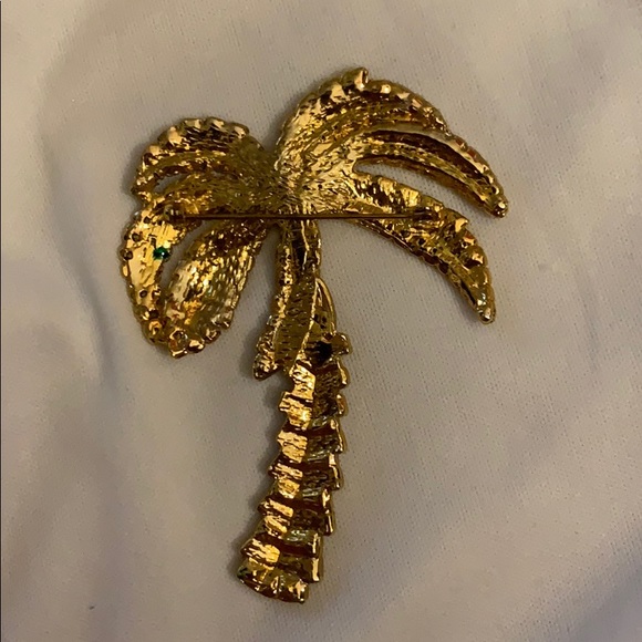 Palm Tree Brooch - Picture 2 of 2
